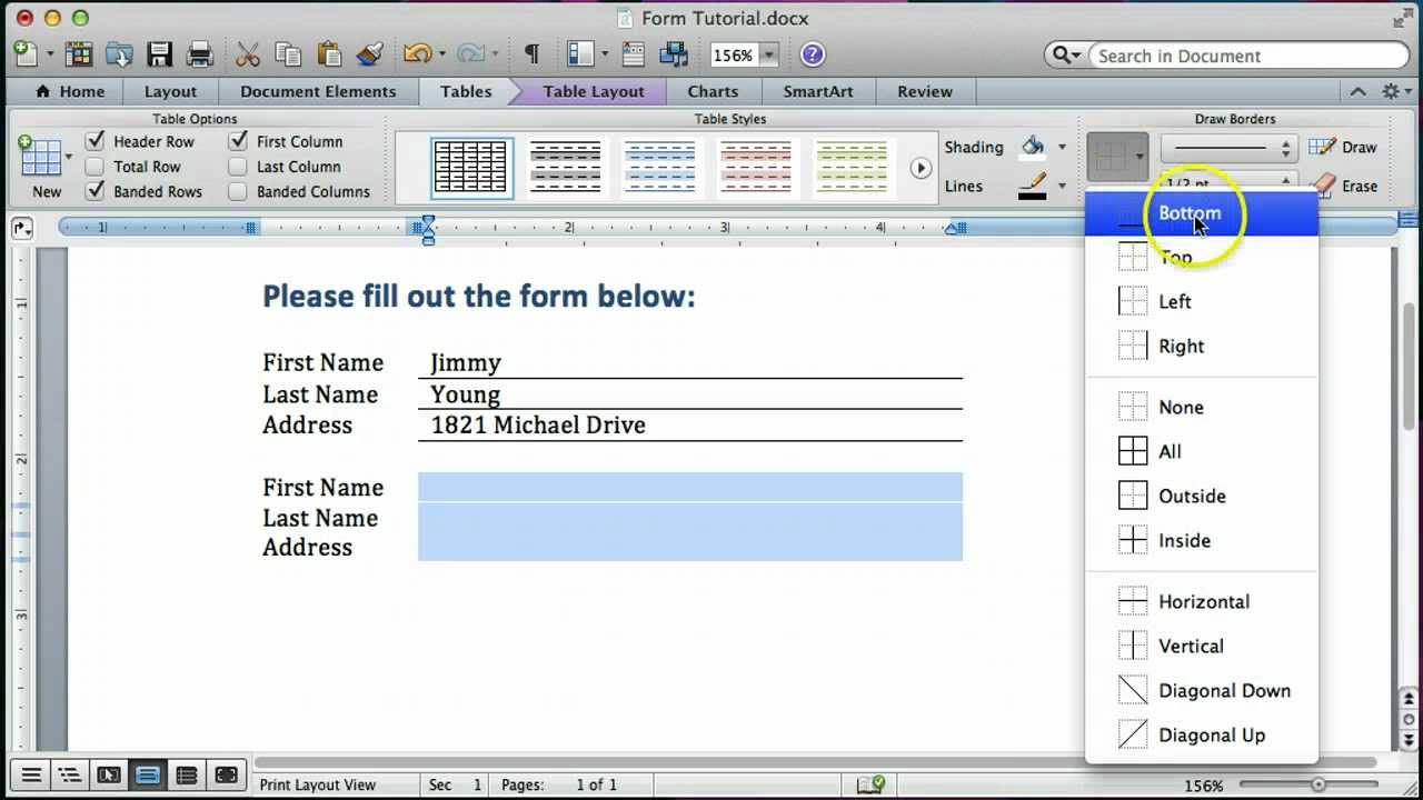 Excel for a mac